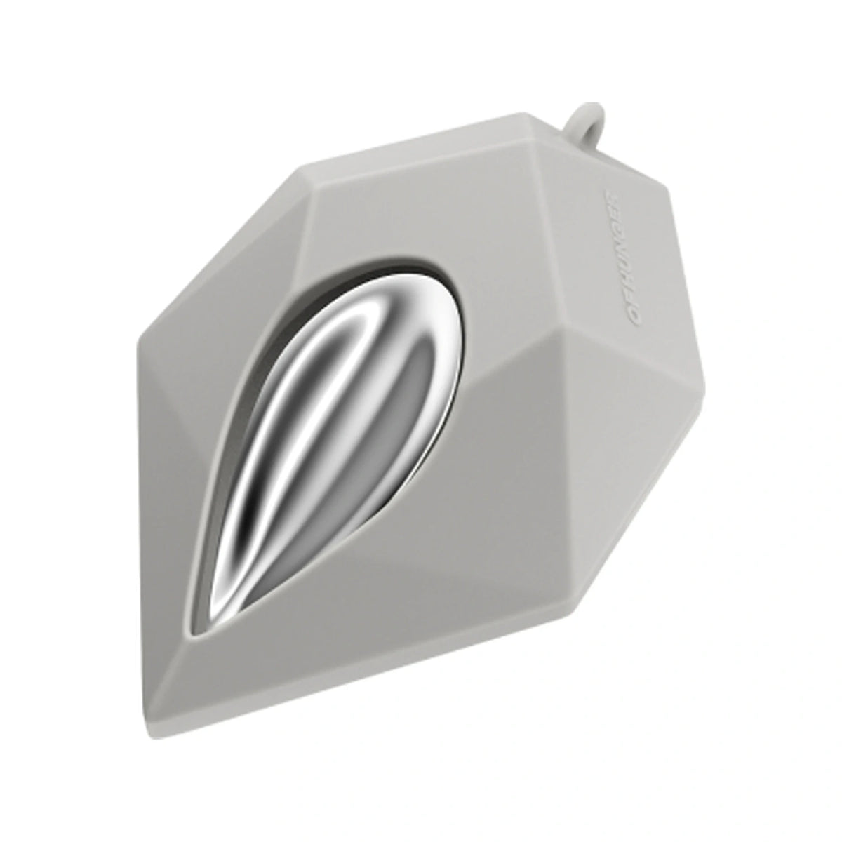 Nebula Gray EARPHONE CASE with the Electronic Gems charging capsule