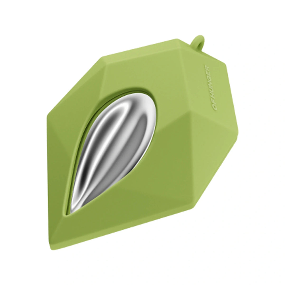 Moss Green EARPHONE CASE with the Electronic Gems charging capsule