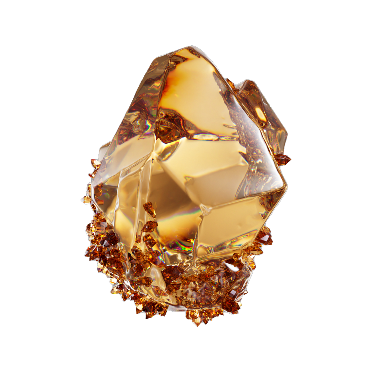 Champagne Zircon material study