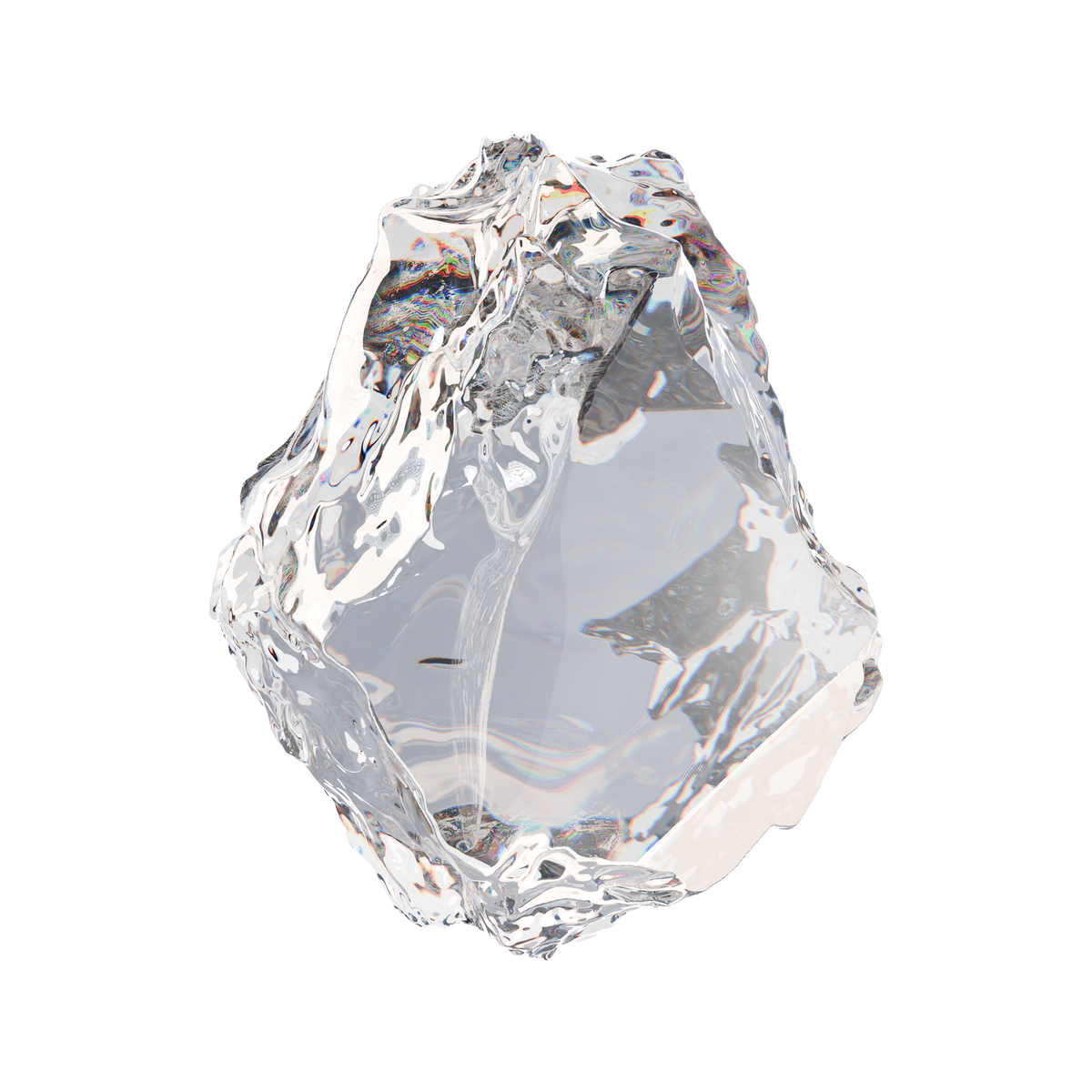 Silver-White Zircon material study