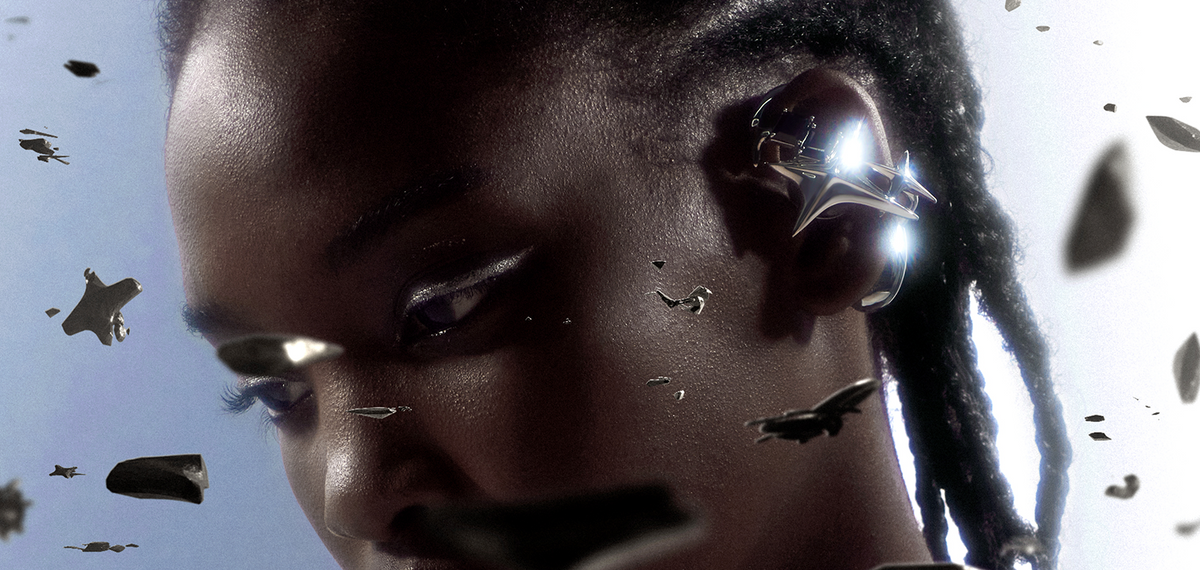 Electronic Gems jewelry earphone campaign