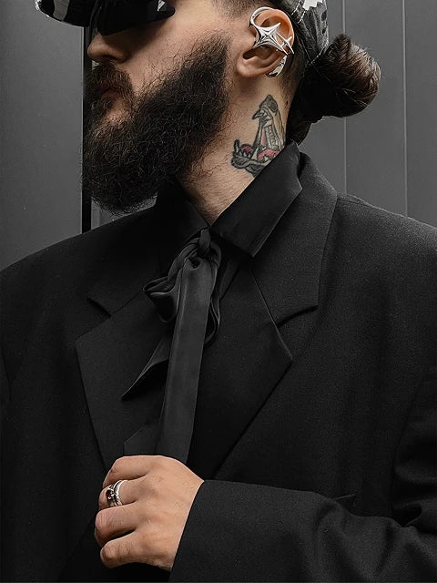 NEBULA styled with a black tailored look
