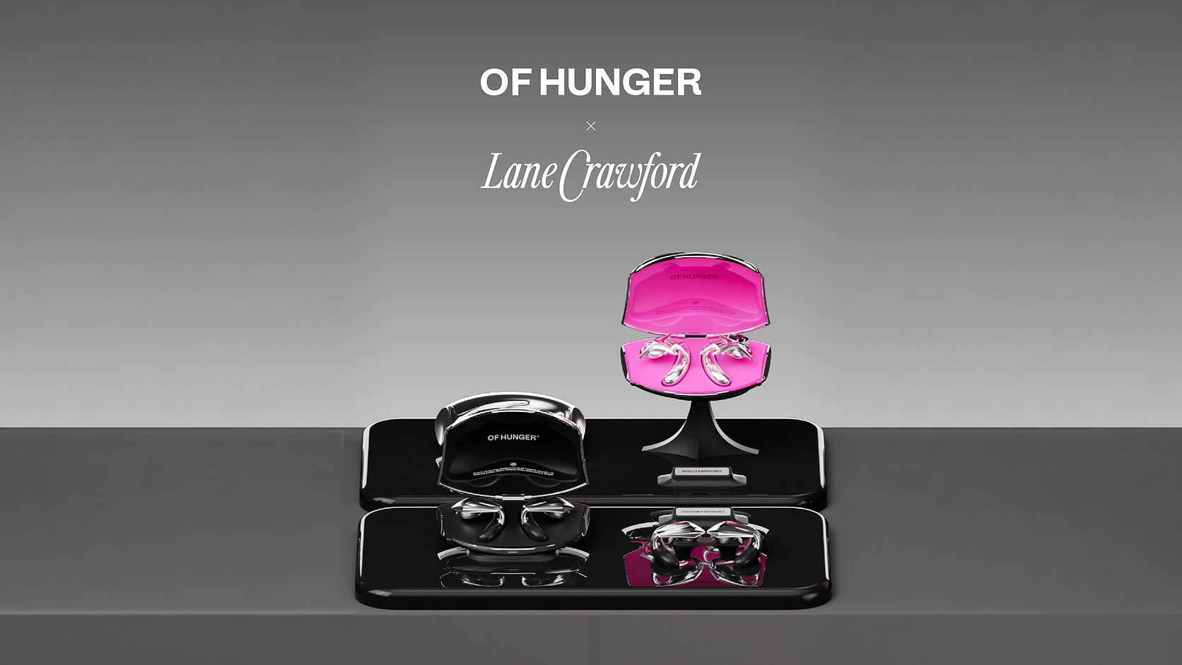 OF HUNGER Electronic Gems at Lane Crawford Hong Kong