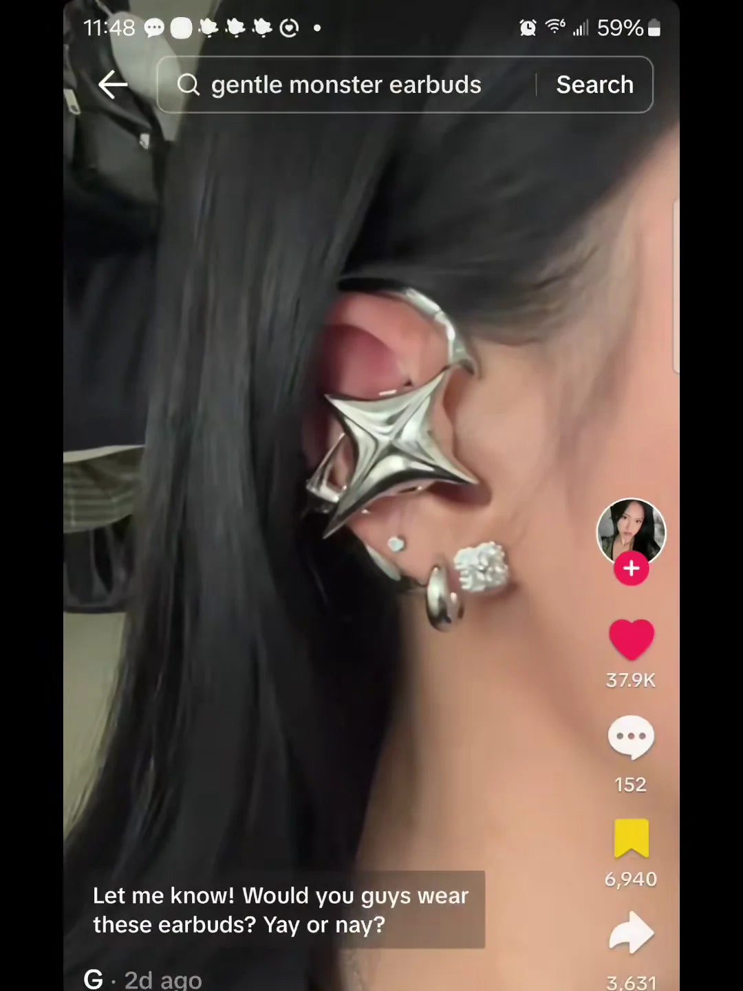 OFHUNGER US styled look shared on TikTok by @rebirthevolve